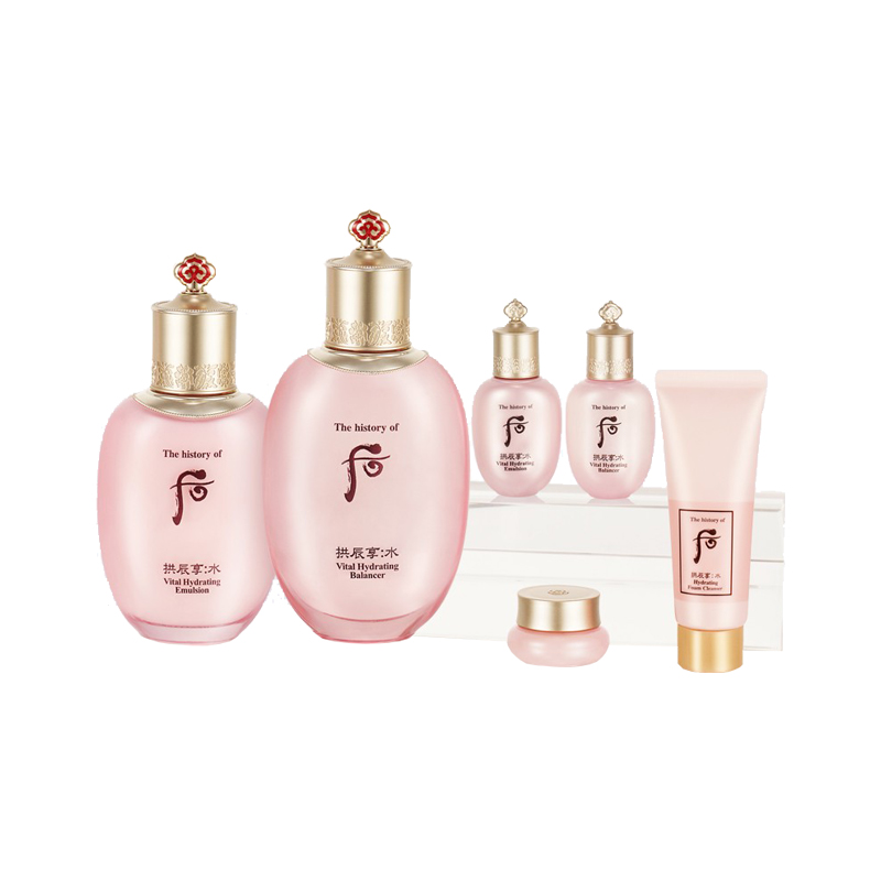 后 清爽补水 护肤礼盒