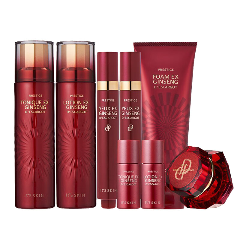 伊思 红参蜗牛护肤套装