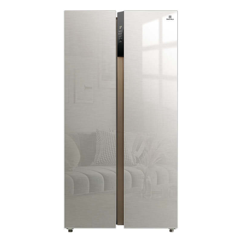 伊莱克斯 变频对开门冰箱