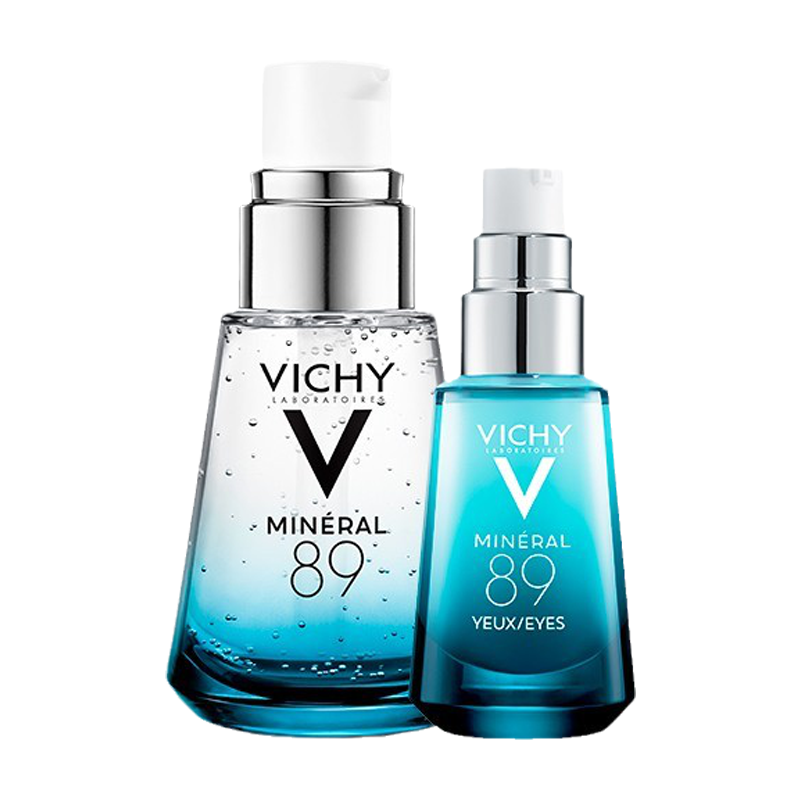 薇姿 面部精华补水两件套