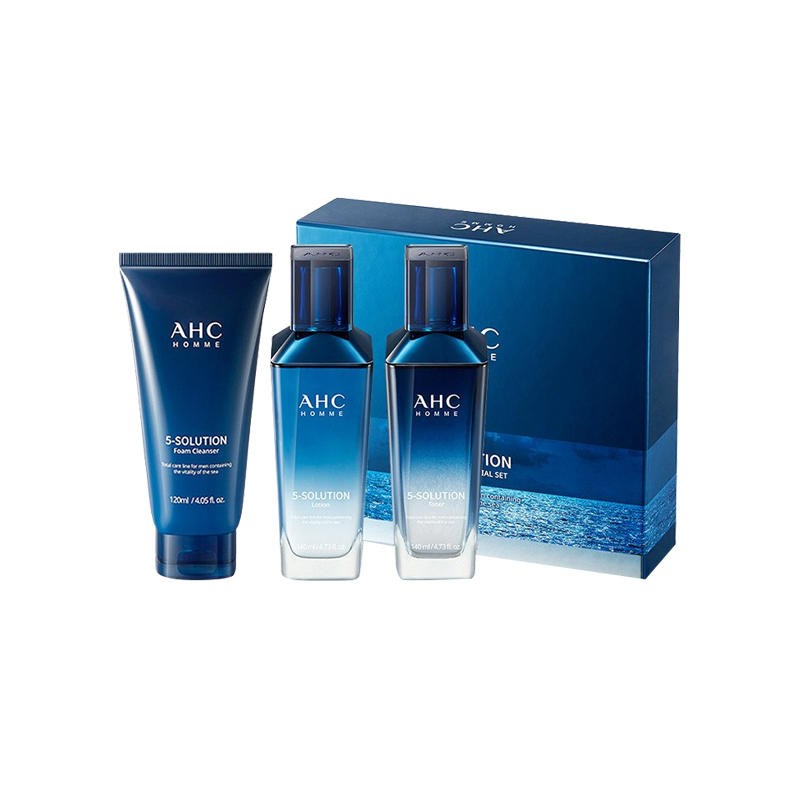 AHC 清爽控油护肤套装