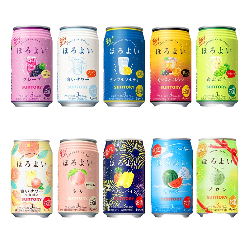 三得利 清爽自然 鸡尾酒