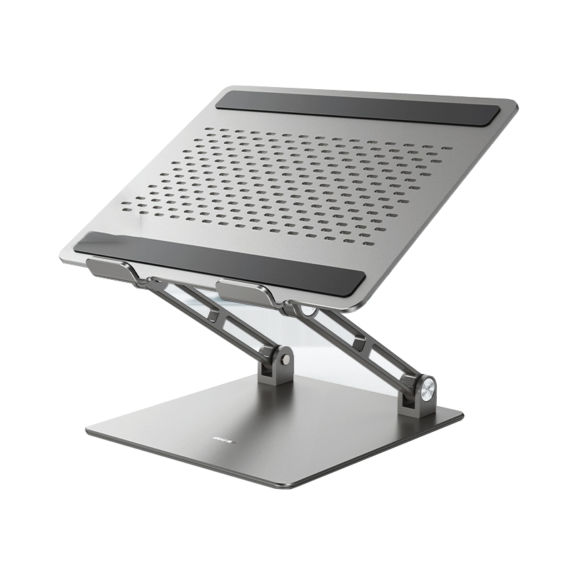 得力 镂空散热可折叠支架