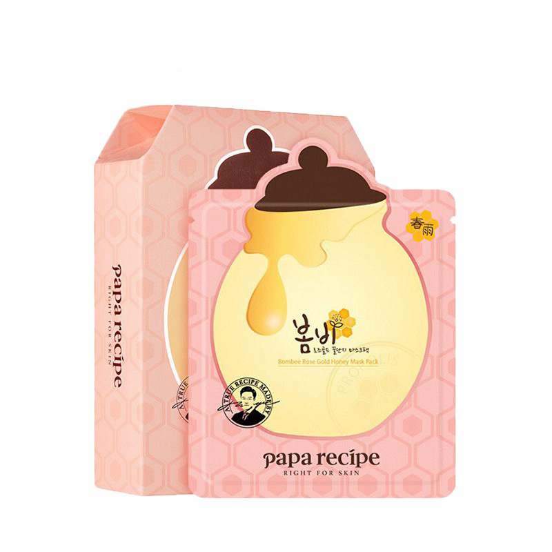 春雨 玫瑰蜂蜜去黄面膜