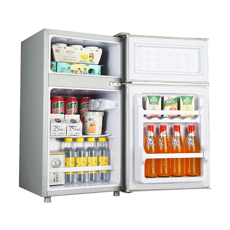 志高 双循环分区制冷双门小冰箱