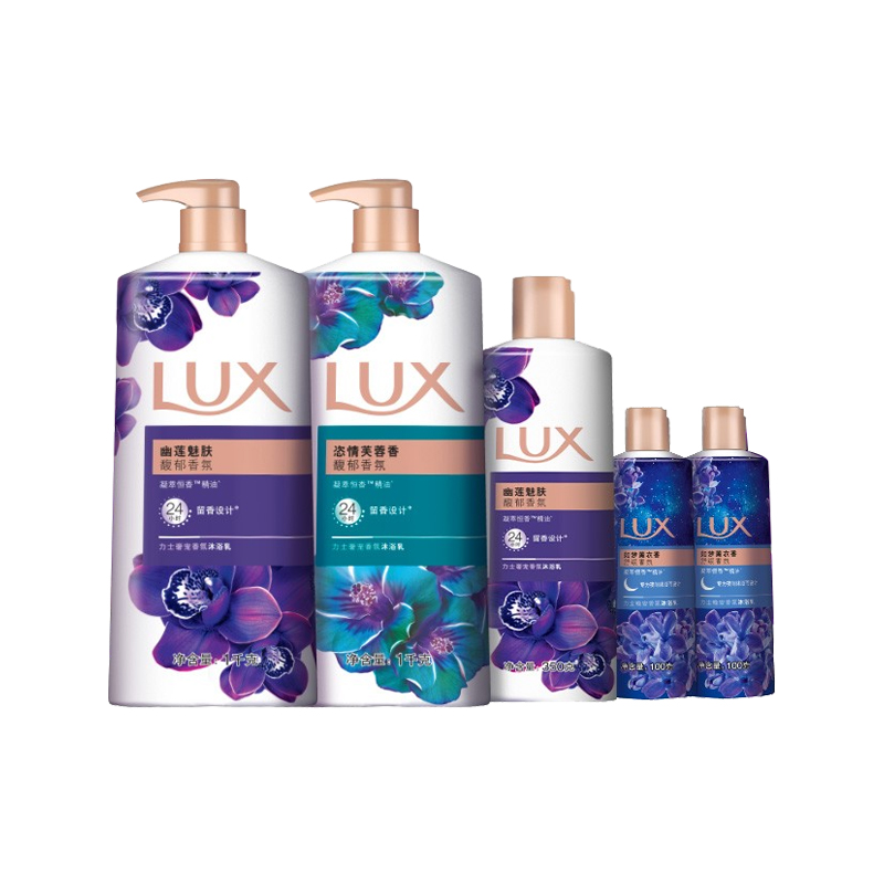 力士 全新凝粹恒香精油沐浴露
