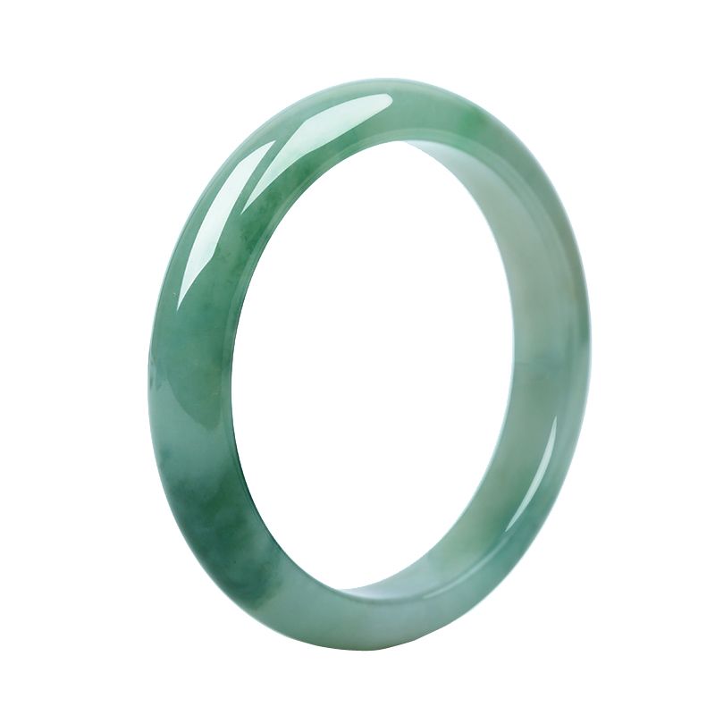 艾选潮品 圆润饱满 翡翠手镯