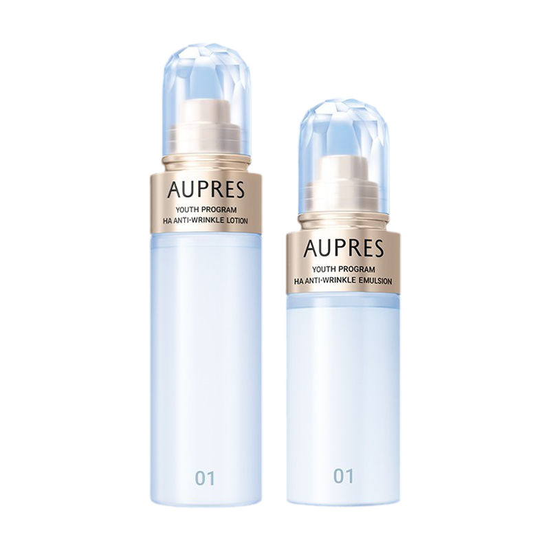 欧珀莱 玻尿酸淡纹水乳护肤套装