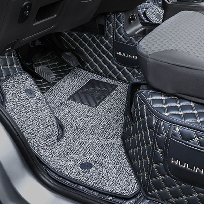 指南针全包围汽车脚垫