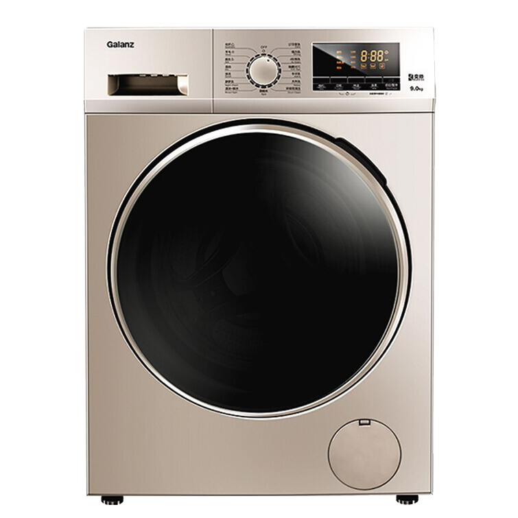 格兰仕变频香槟银滚筒洗衣机