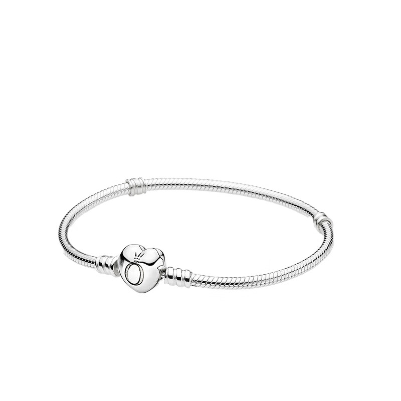 潘多拉心形银质手链