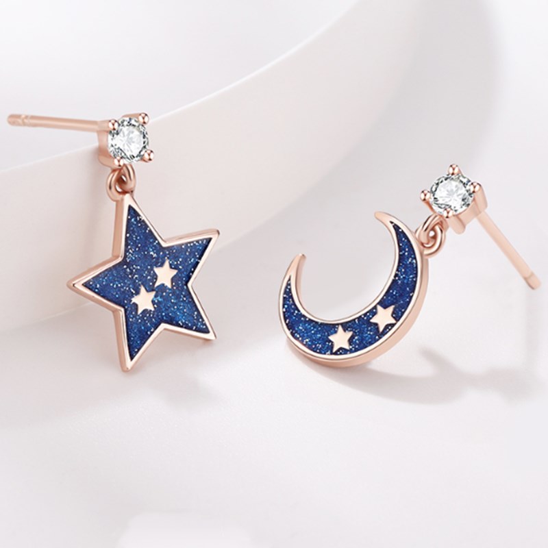 GLTEN星月精美银耳饰