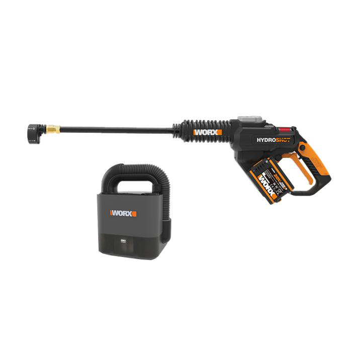 威克士 多向去尘洗车机套装