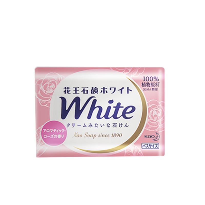 花王清洁爽肤玫瑰护肤香皂