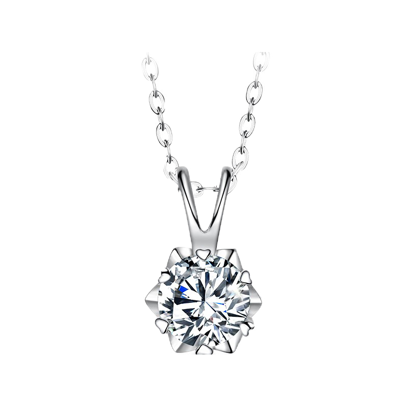 T400 莫桑钻石项链