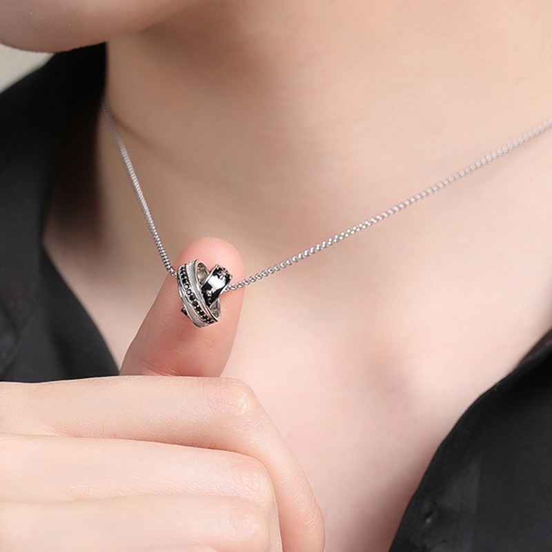 欧芙丽时尚百搭双环项链