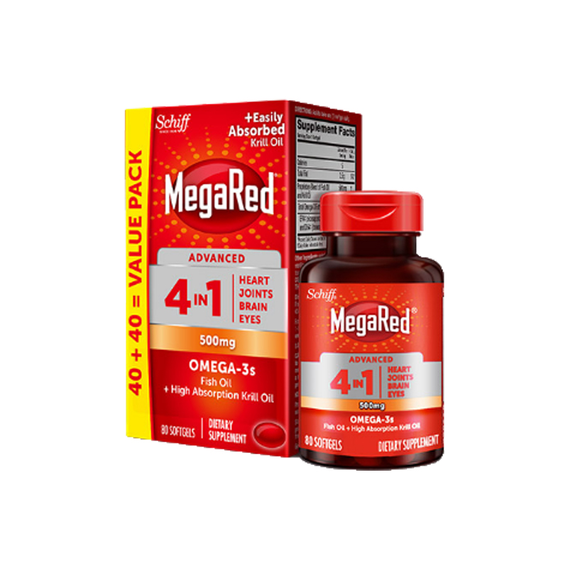 旭福 优质 磷虾油鱼油混合胶囊