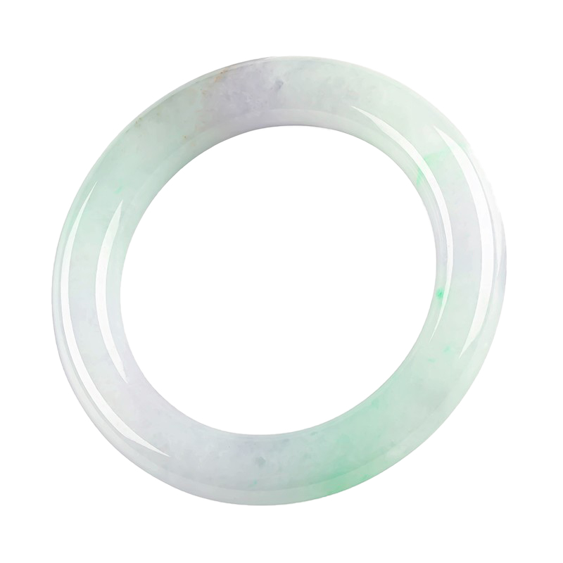 碧玉尊 圆润翡翠手镯