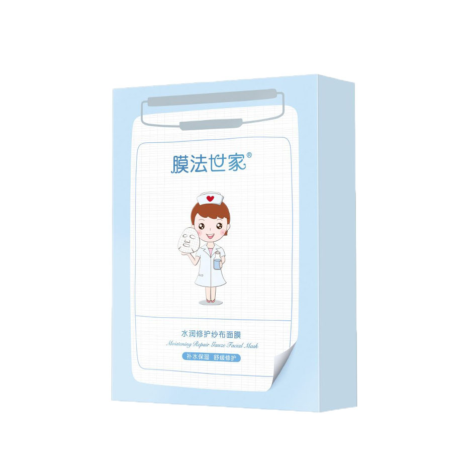 膜法世家 水润修护纱布面膜