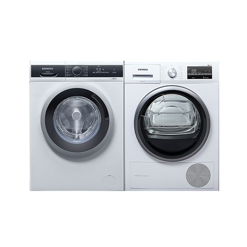 西门子旋钮操控洗烘套装