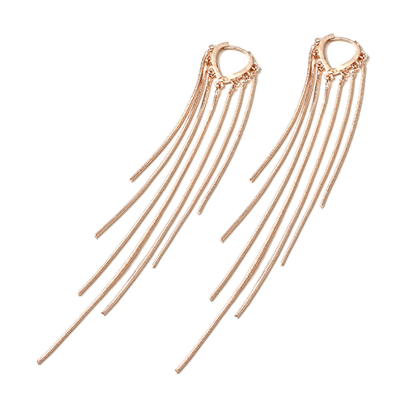 伊黛儿长款流苏耳耳饰