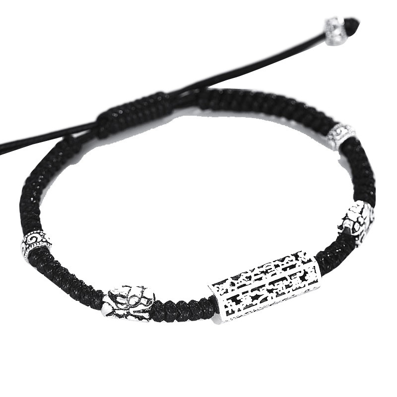 玖长时 黑绳 手链