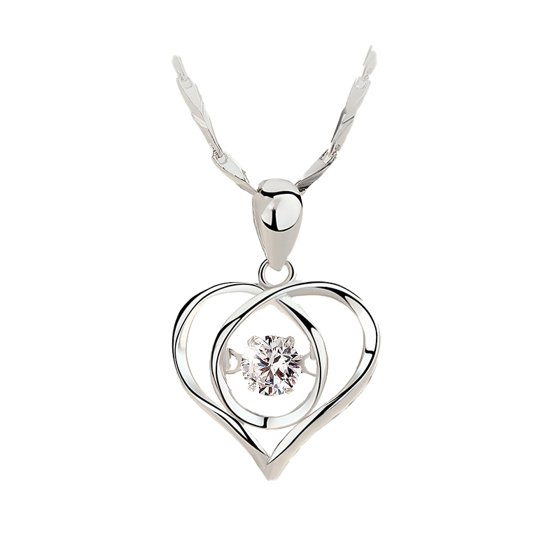 唯一小爱心造型项链