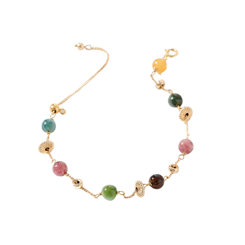 topgirL 汤色碧玺手链