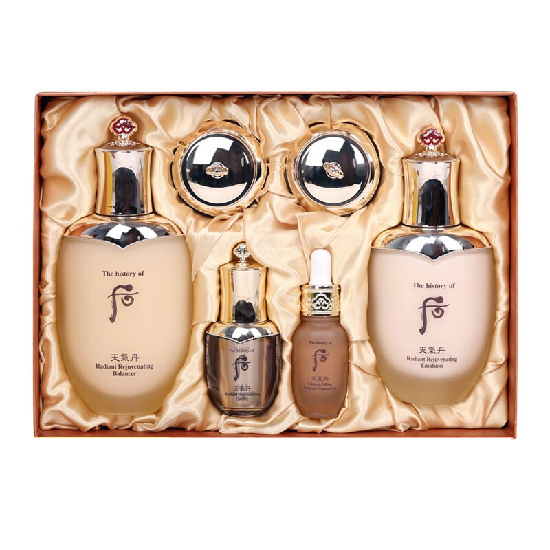 whoo 淡化细纹护肤套装