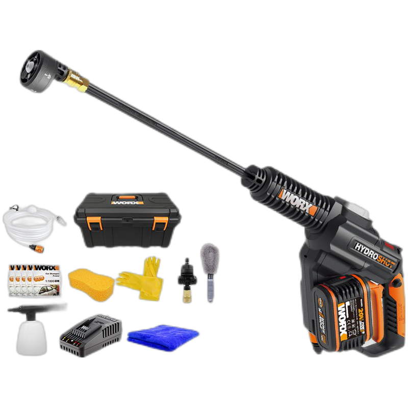 威克士 大功率无刷电机洗车机