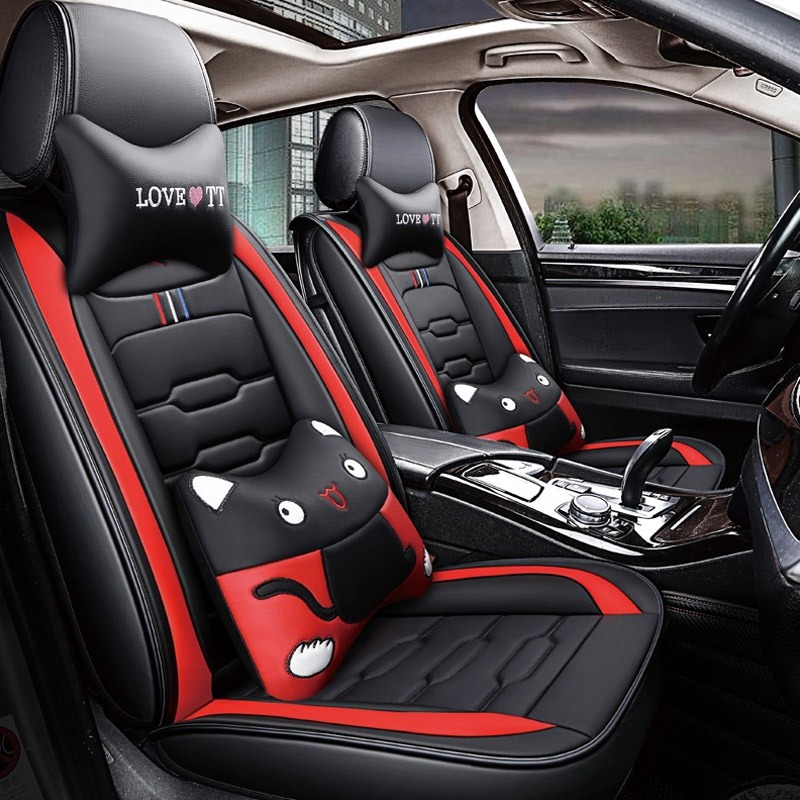 豫垫坊 卡通冰丝汽车坐垫