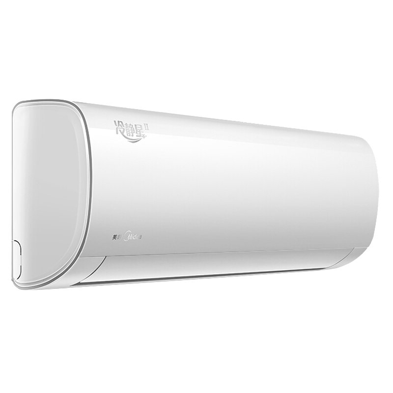 美的一键防直吹空调