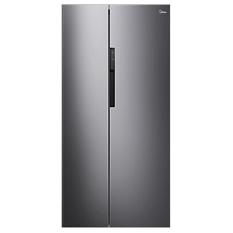 美的 大容量对开门冰箱