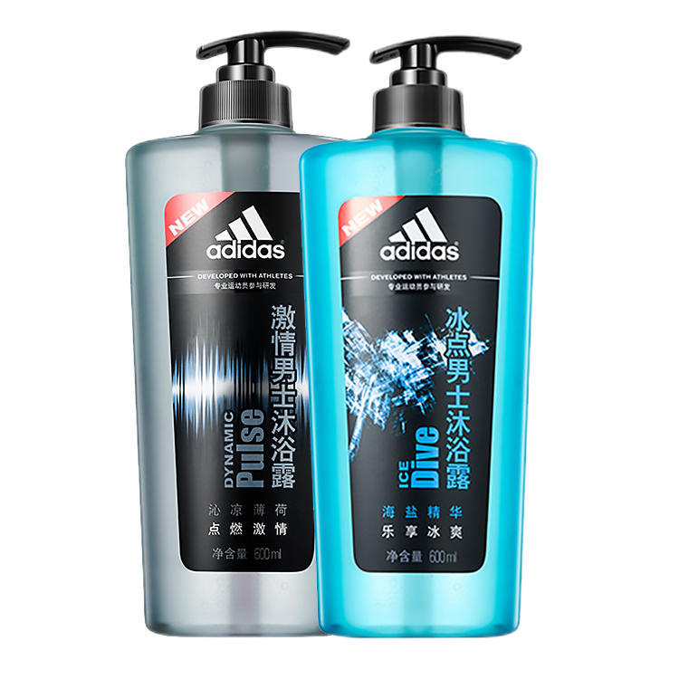 阿迪达斯 沁凉薄荷沐浴露