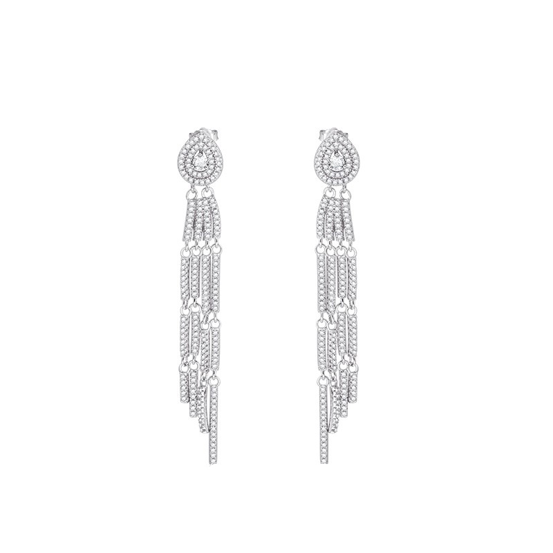 Eternelle 长流苏耳环