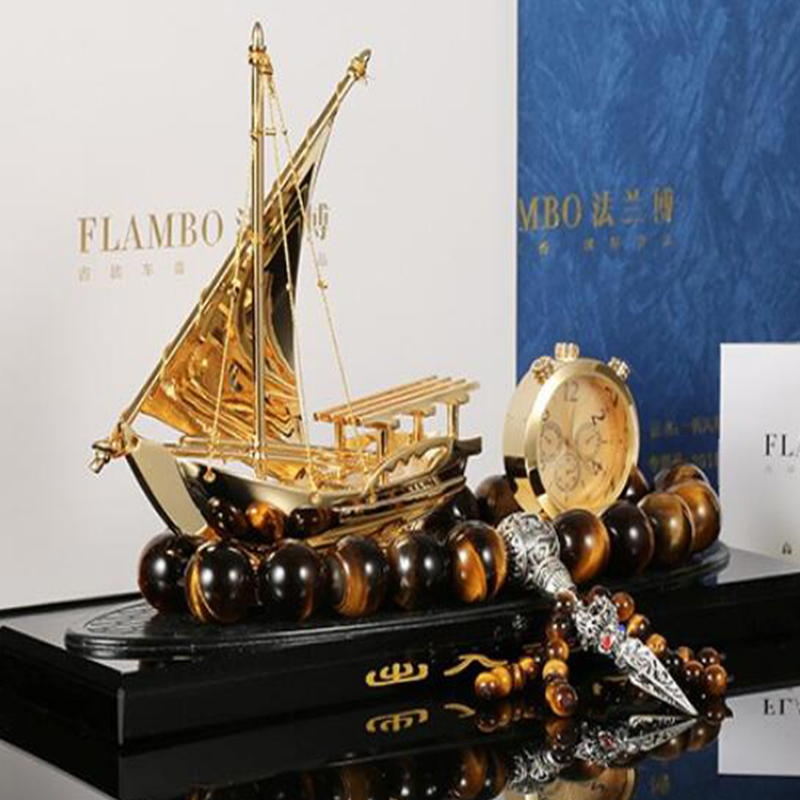 法兰博 一帆风顺 汽车摆件