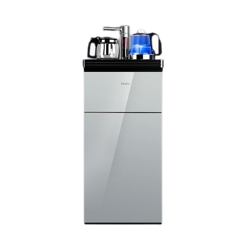 海尔 彩晶玻璃面板饮水机