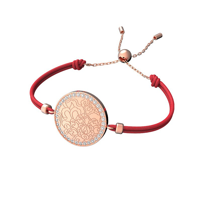 施华洛世奇 心相莲红色腕饰