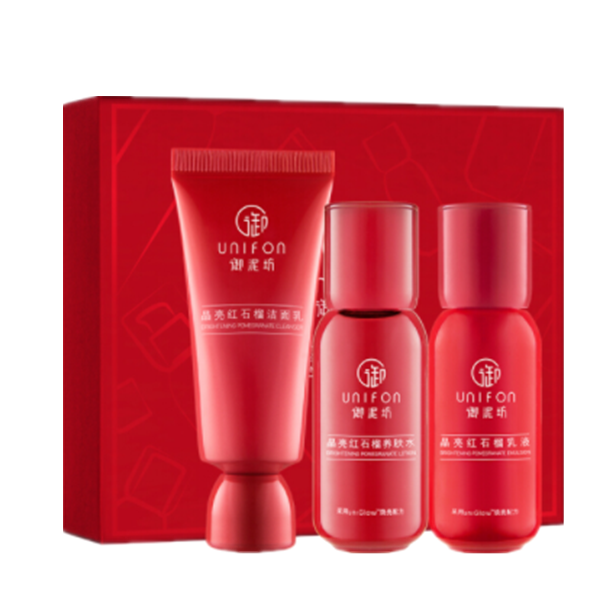 御泥坊 晶亮红石榴补水护肤套装