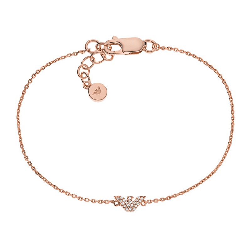 阿玛尼925银钻石手链