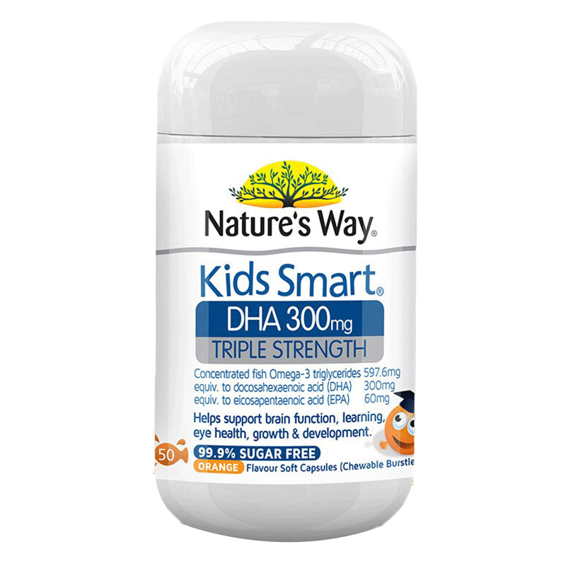 佳思敏 DHA儿童鱼油胶囊