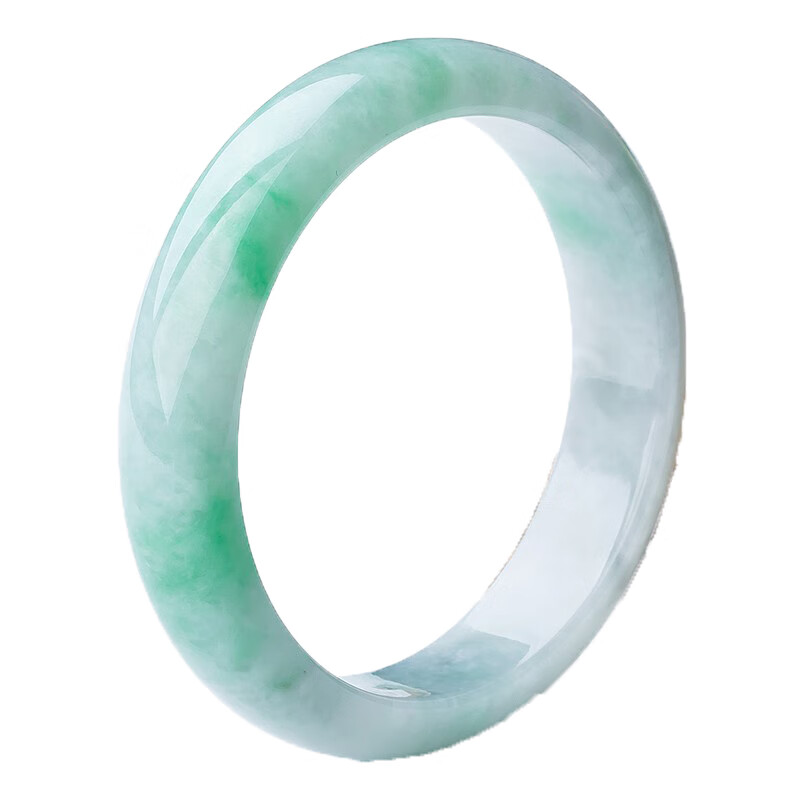 金一 油亮饱满翡翠手镯