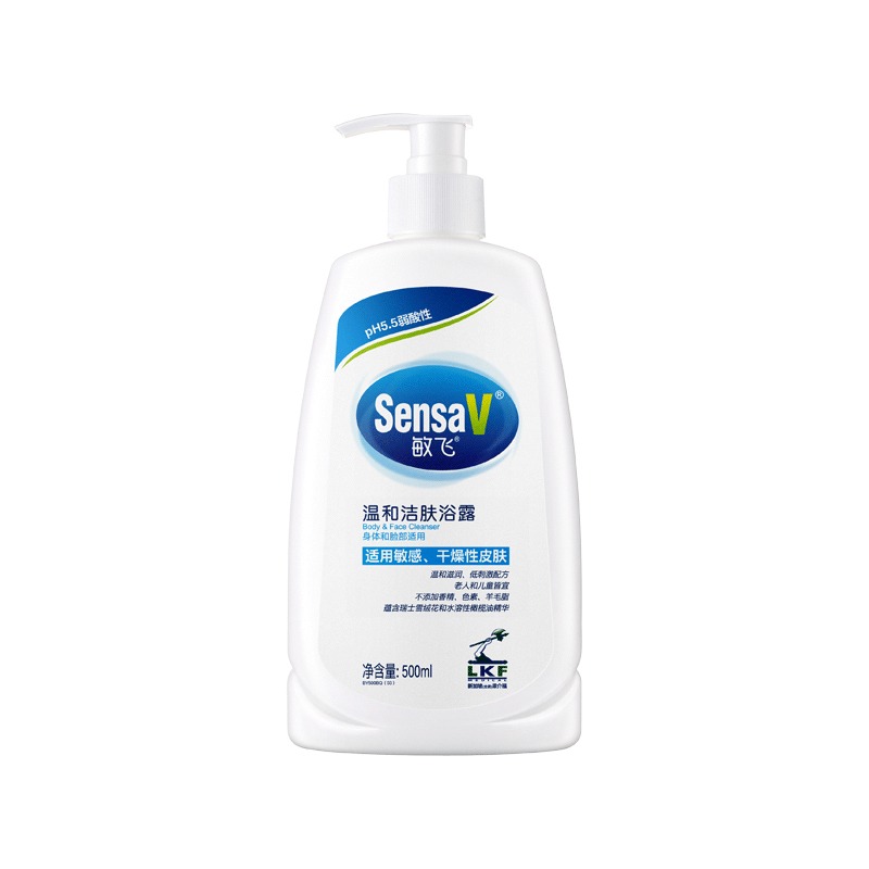 敏飞 温和弱酸性 沐浴露