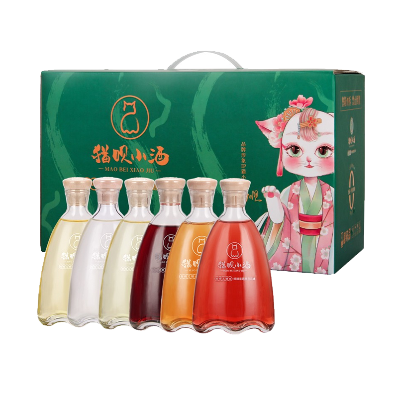 猫呗 桃花酿果酒