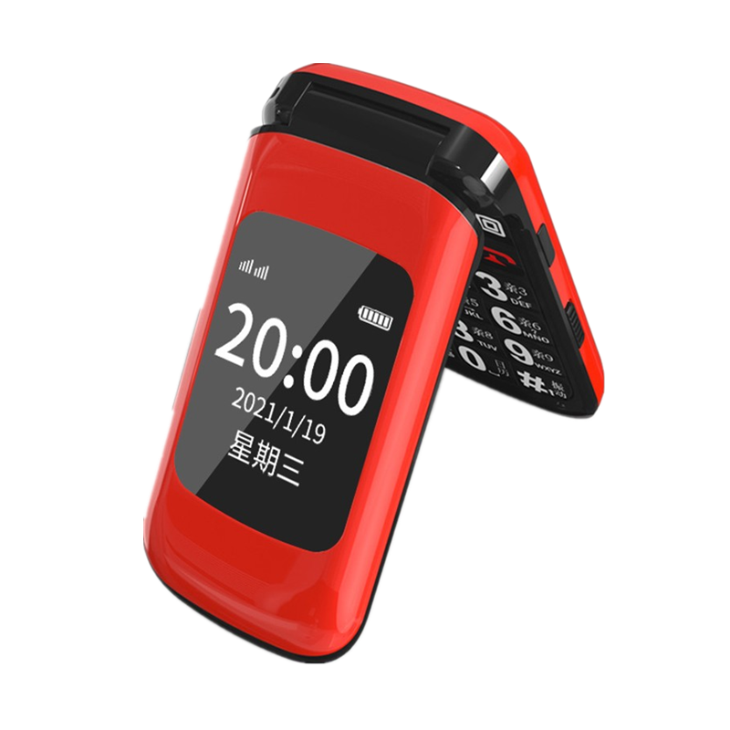 纽曼 双屏翻盖 老年机