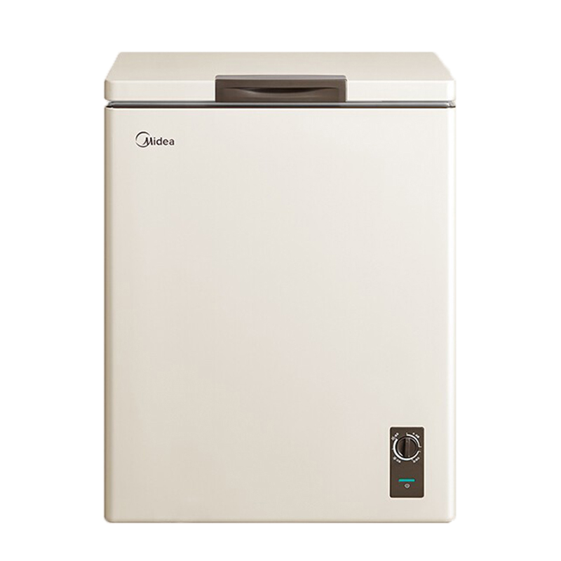美的家用小型卧式冷柜