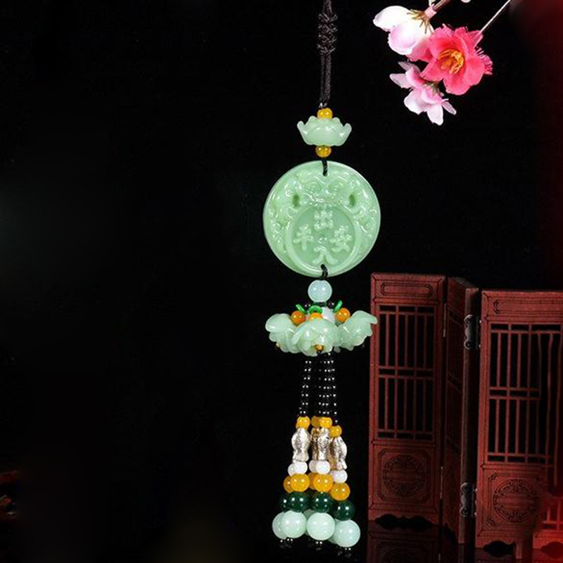 车太太 绿玉款汽车挂件