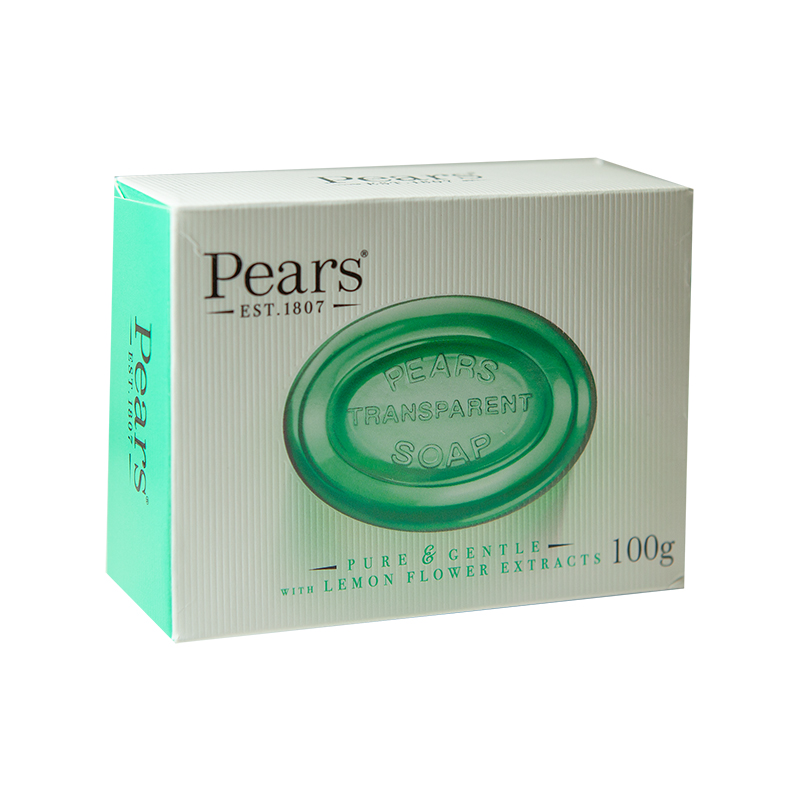Pears 翡翠绿柠檬花香皂