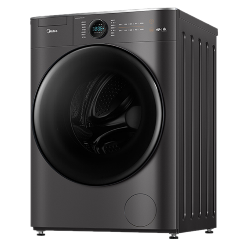 美的微蒸汽空气洗滚筒洗衣机