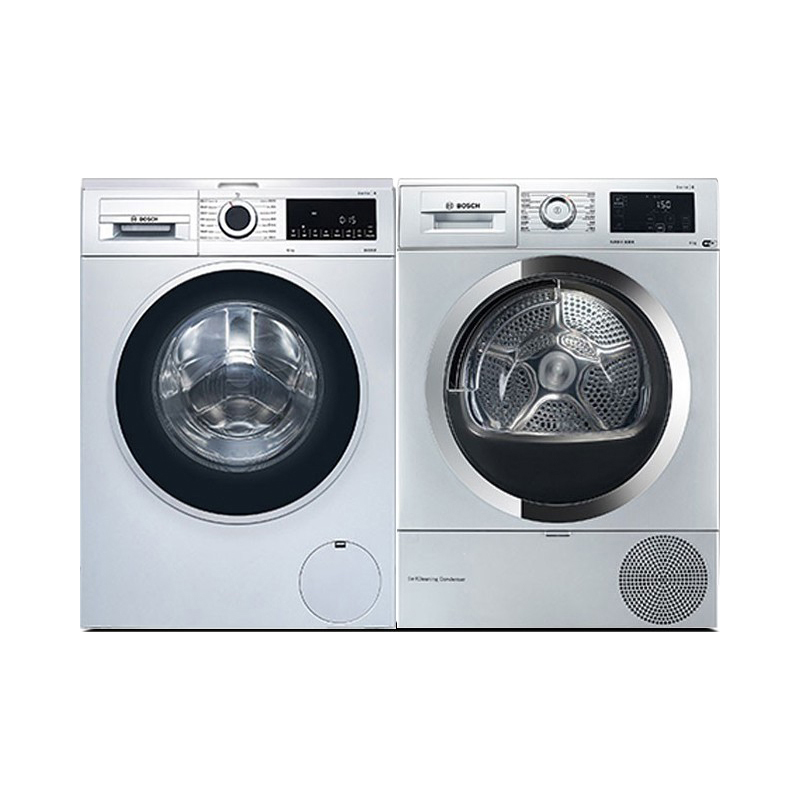 博世滚筒变频洗烘套装